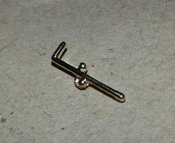 Tubalcane Gold Plated Lapel Pin